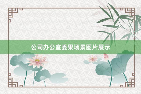 公司办公室委果场景图片展示